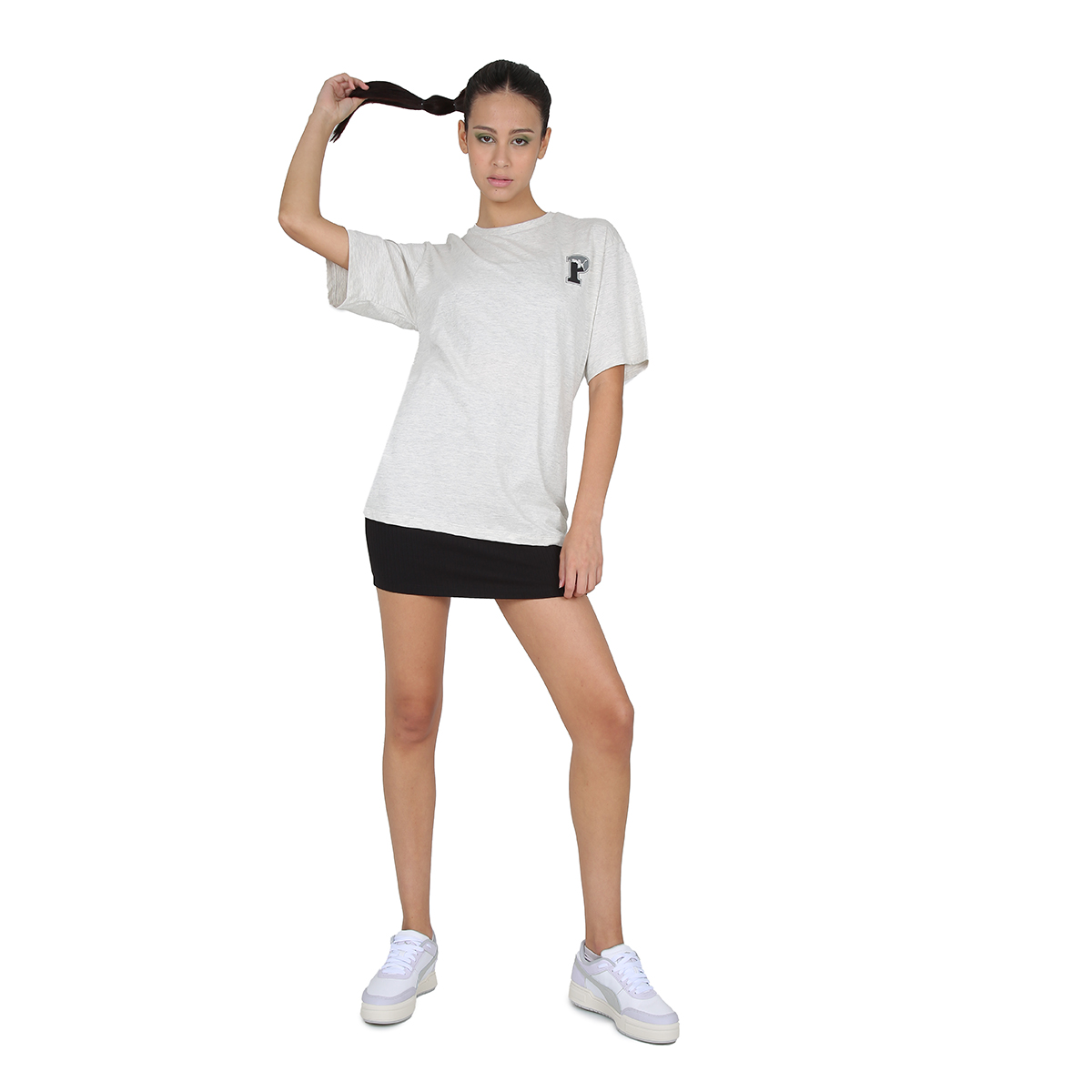 Remera Entrenamiento Puma Squad Badge Mujer,  image number null