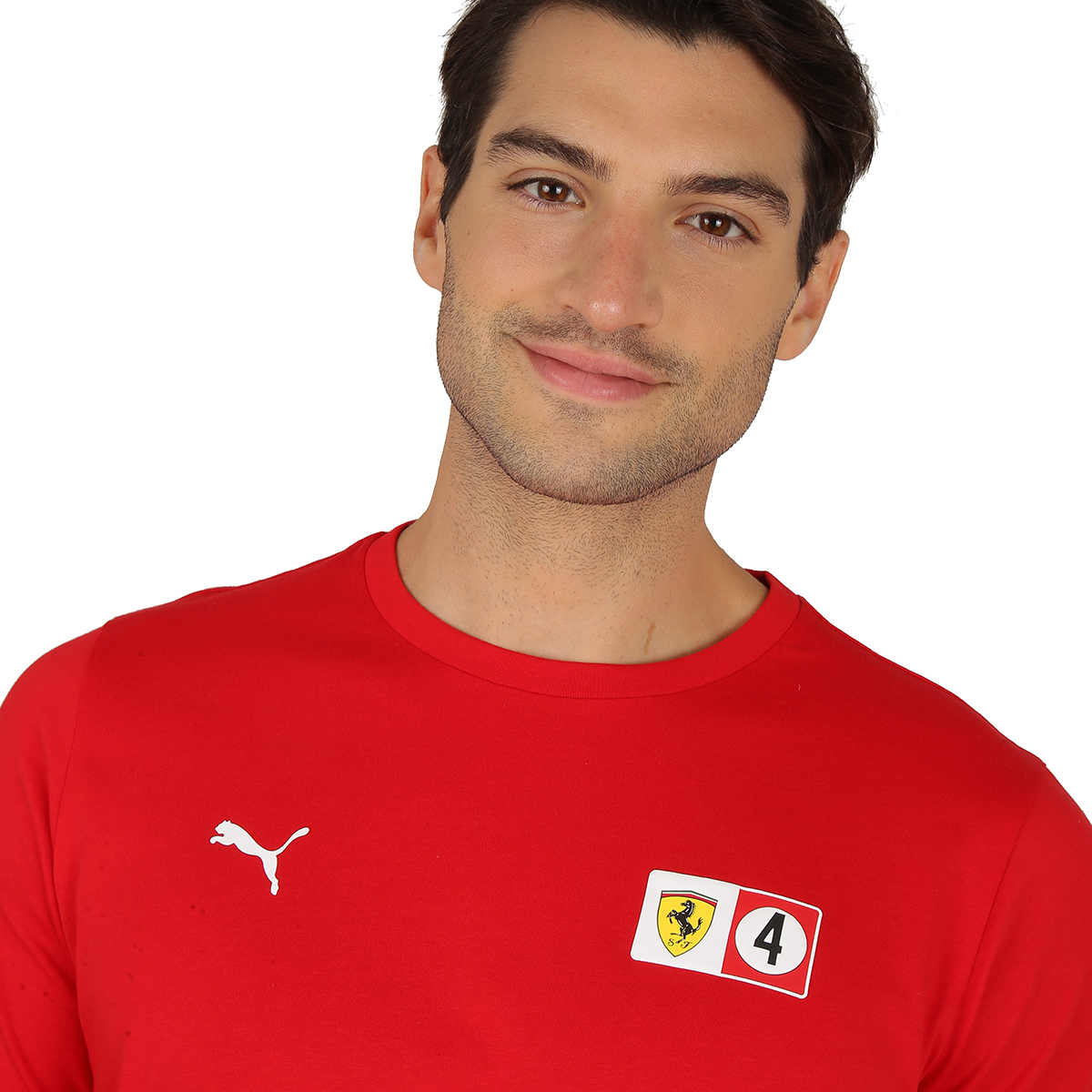 Remera Puma Ferrari Race Shield Hombre,  image number null