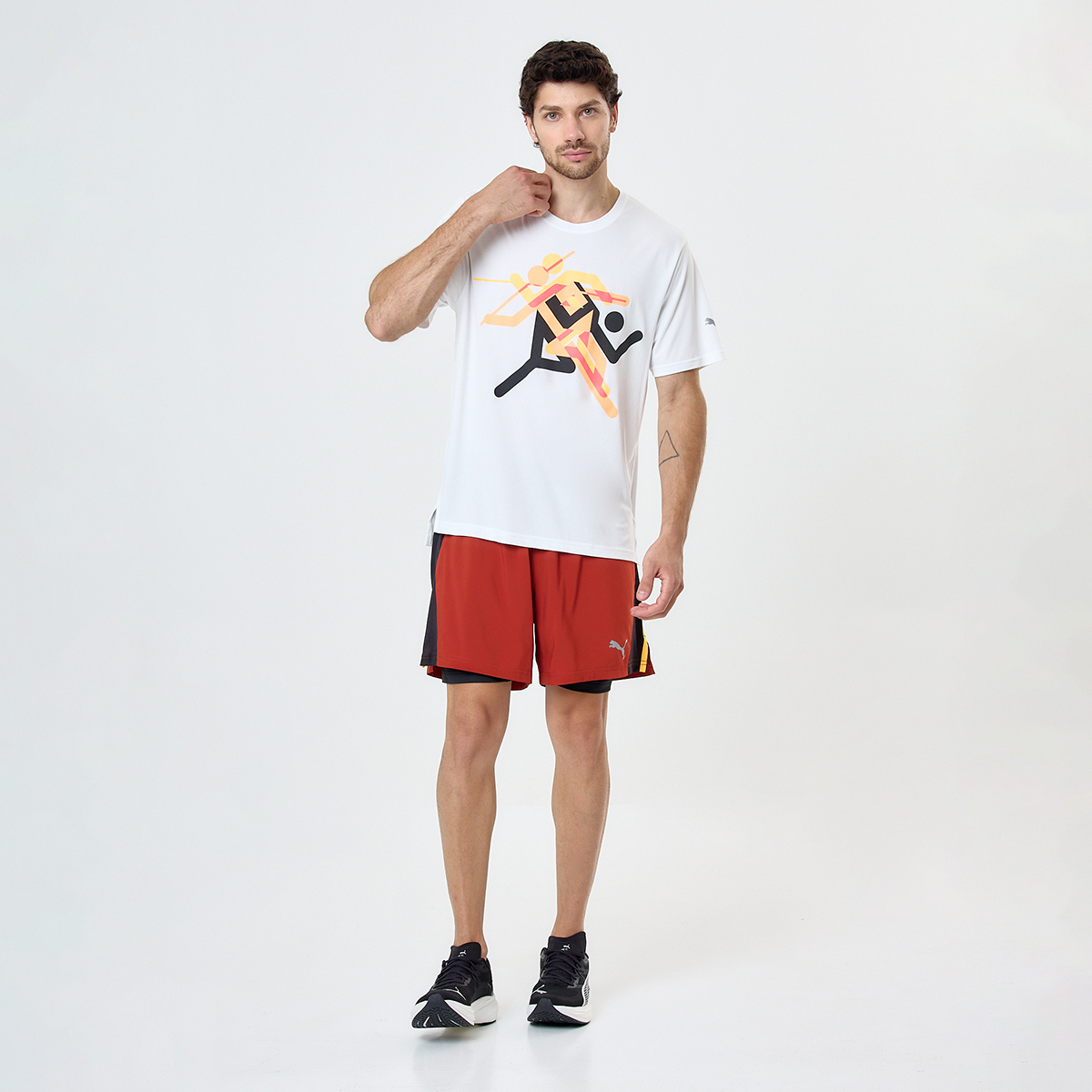 Short Running Puma Run Favorite Velocity Hombre,  image number null