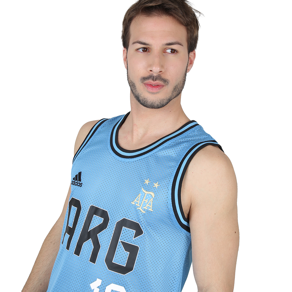 Musculosa Argentina adidas Basketball Hombre,  image number null