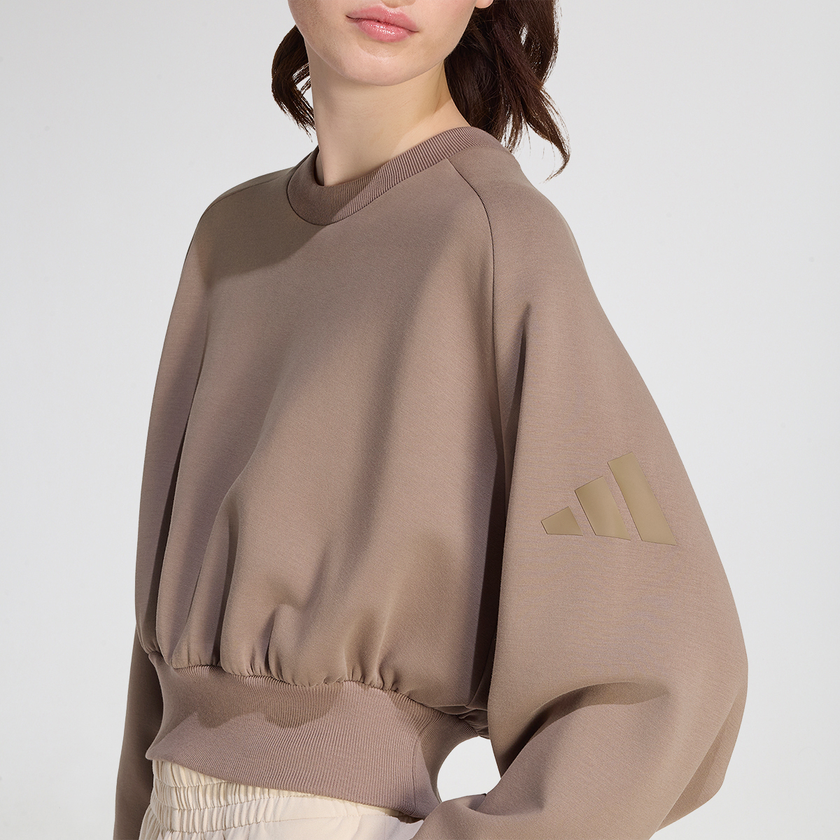 Buzo adidas Soft Lux Holgado Mujer,  image number null