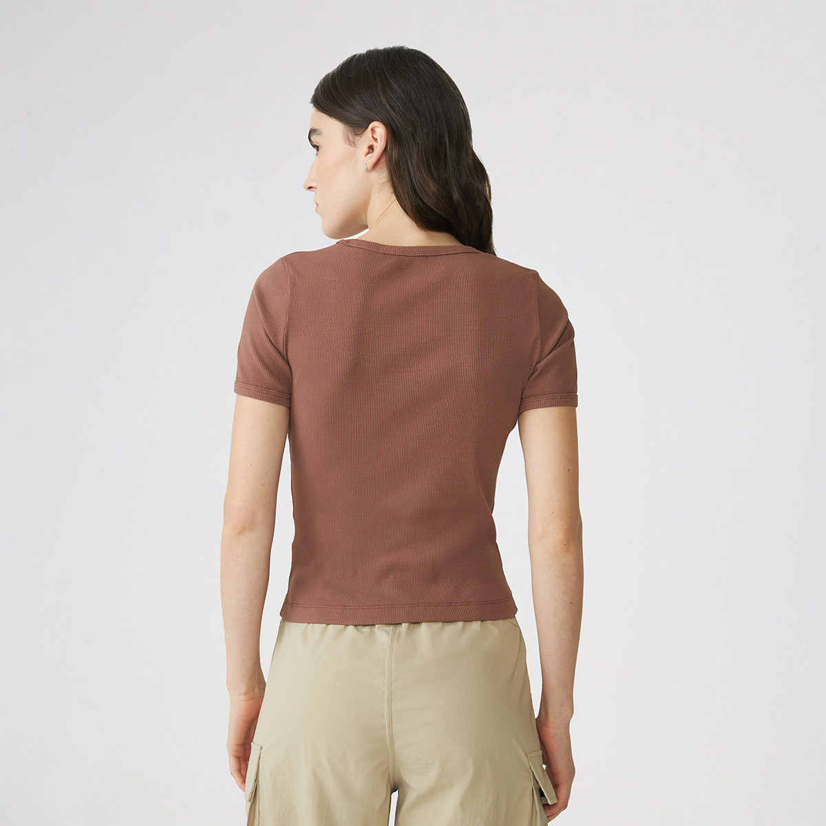 Remera Fila Slim Rib Lisa Mujer,  image number null
