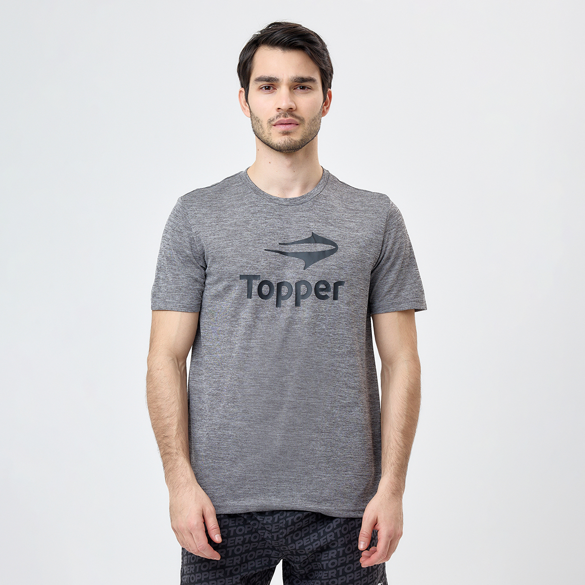 Remera Entrenamiento Topper Brand Hombre,  image number null