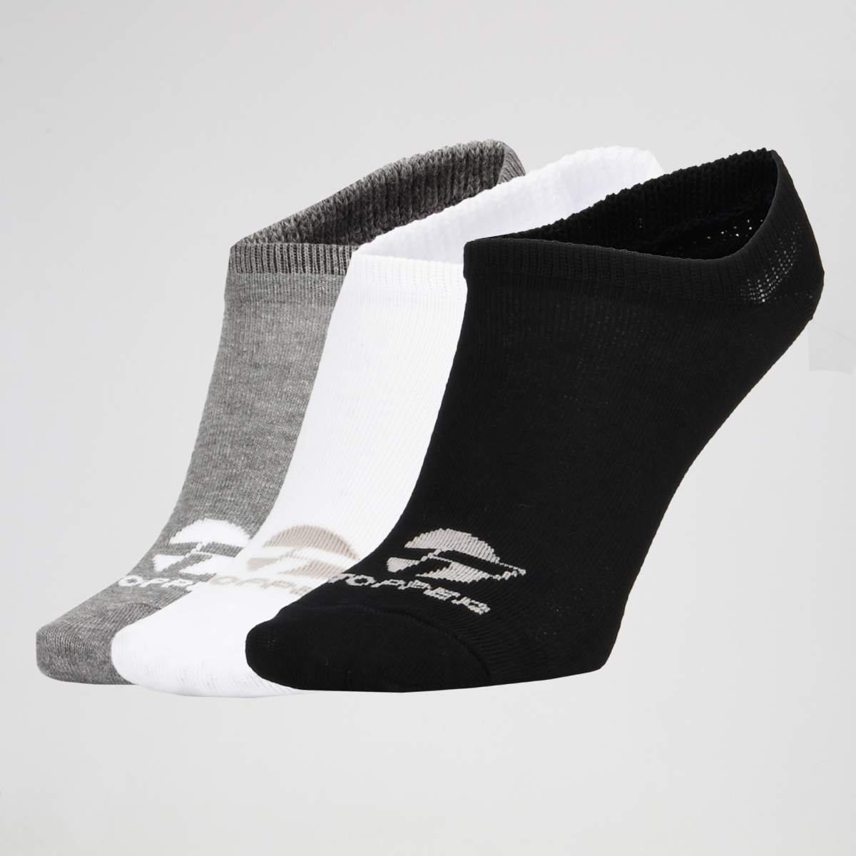 Pack de Medias Topper Invisibles X3 Ni&ntilde;o,  image number null