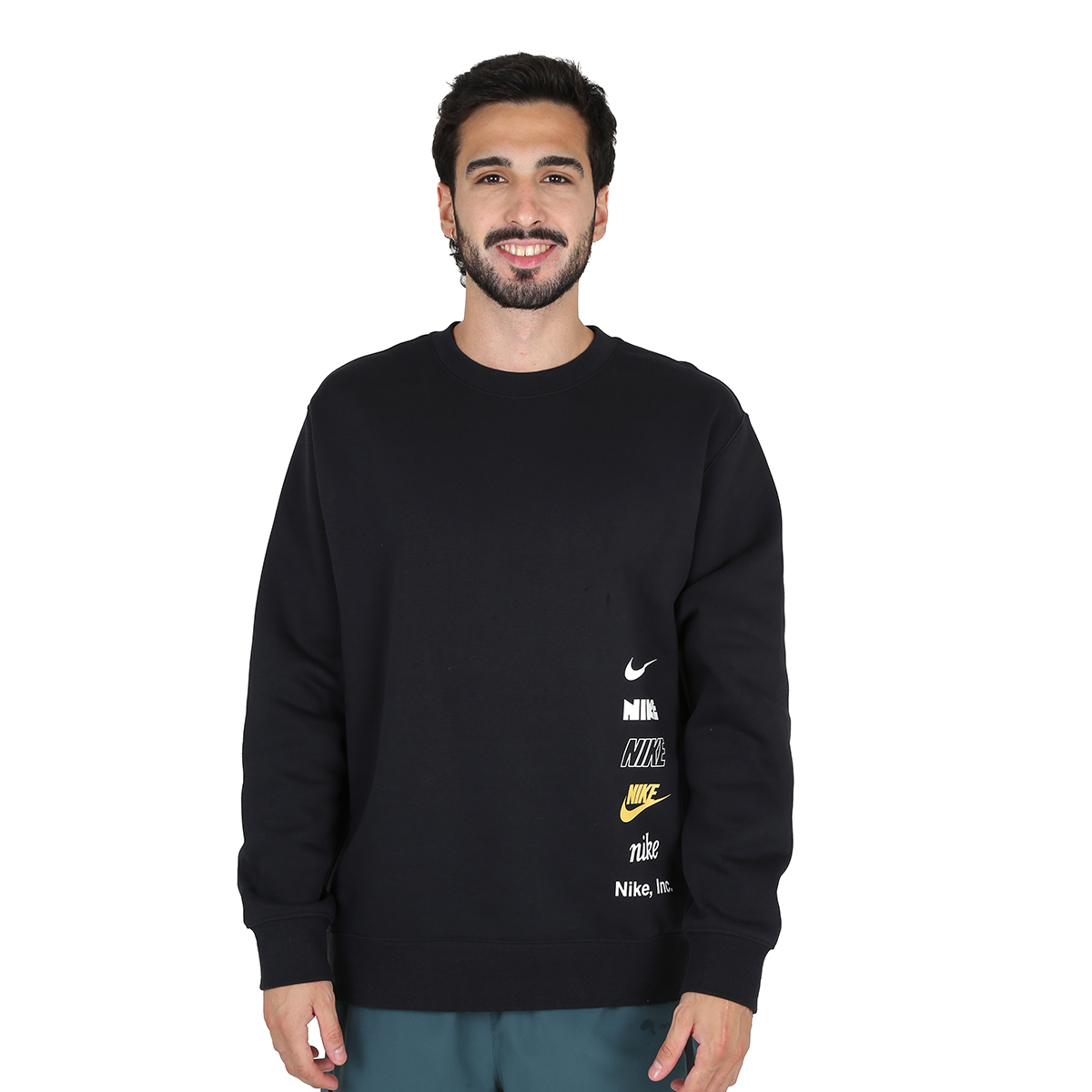 Buzo Urbano Nike Club Fleece Crew Hombre,  image number null