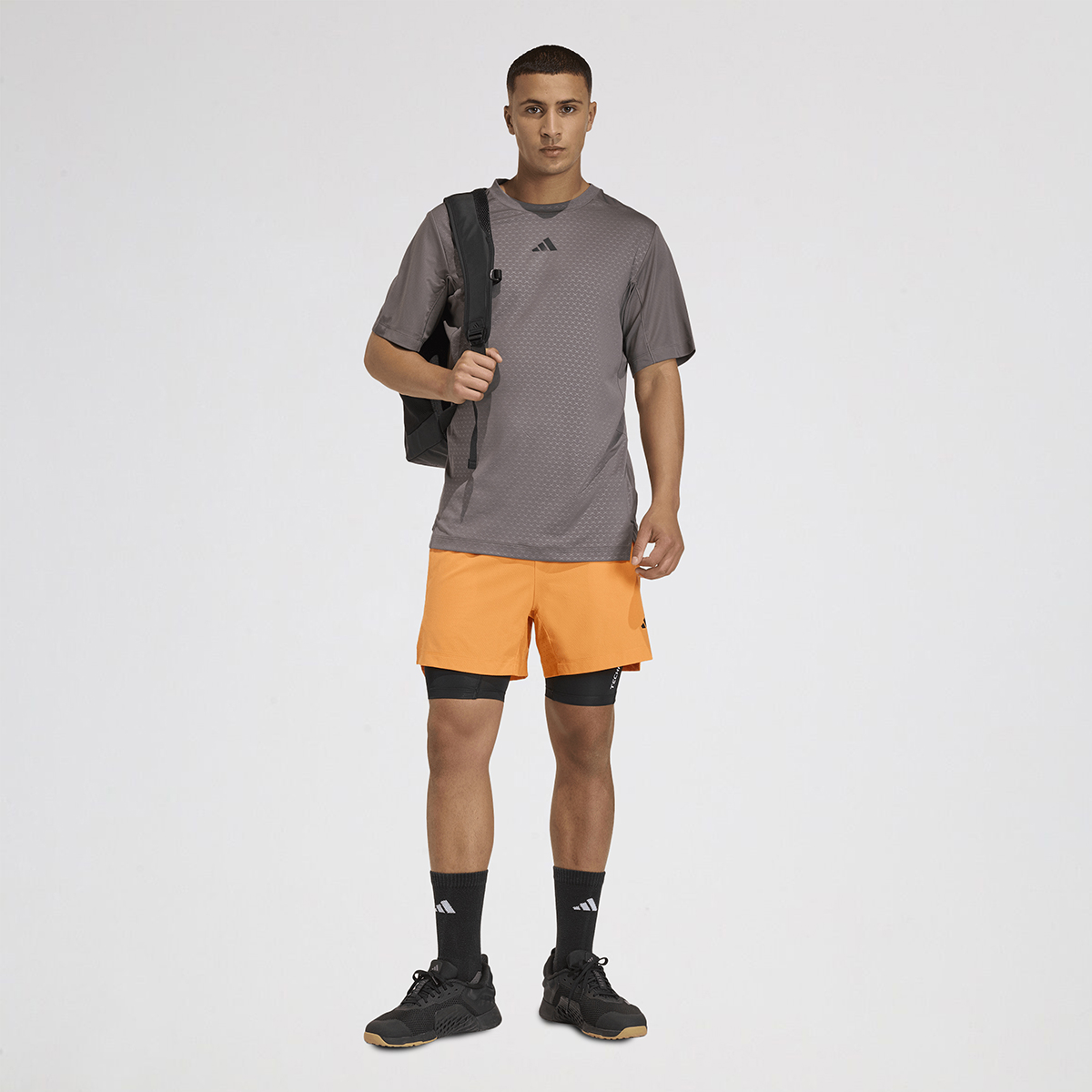 Short Entrenamiento adidas D4T Power 3 Tiras Hombre,  image number null