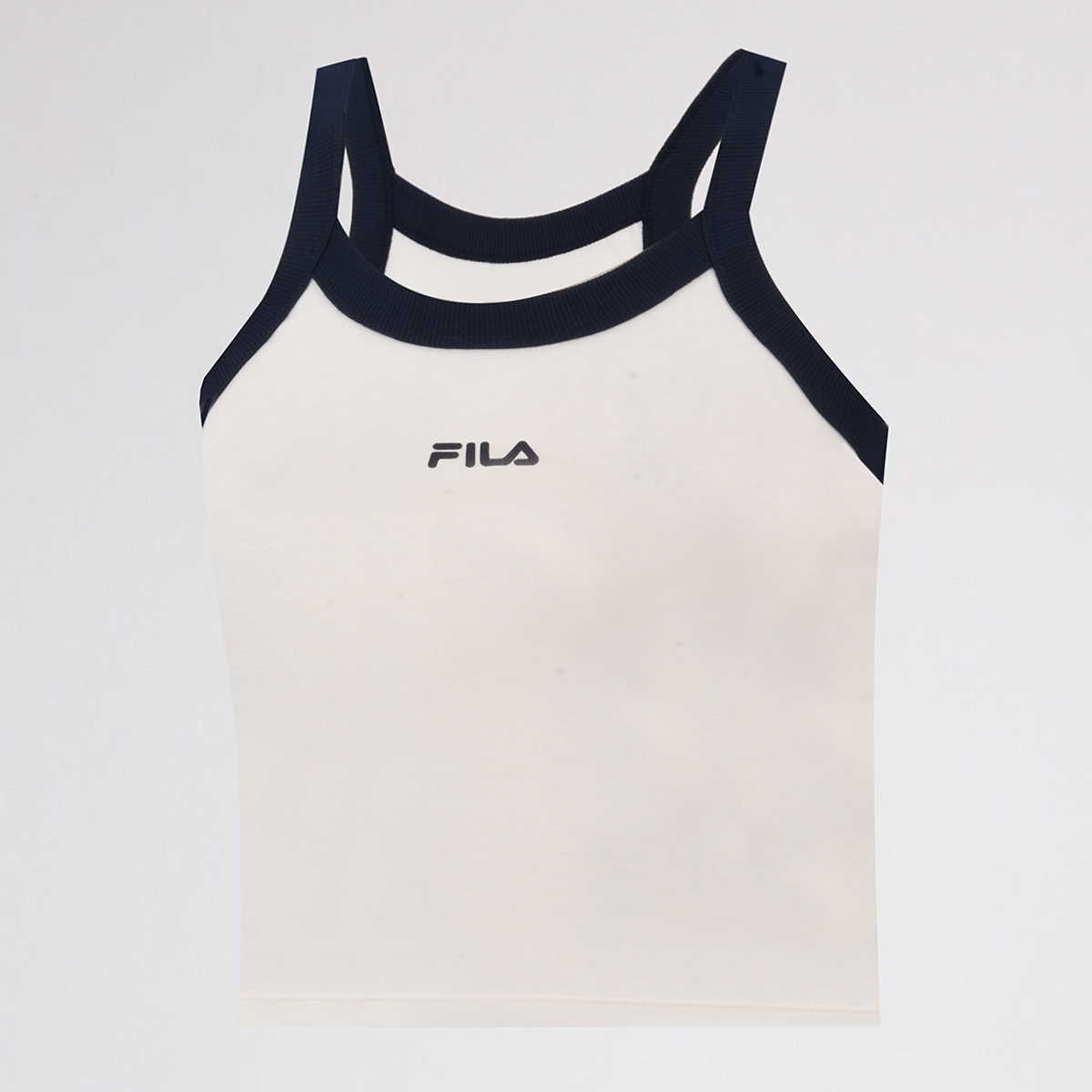 Musculosa Fila Ribbed Letter Mujer,  image number null