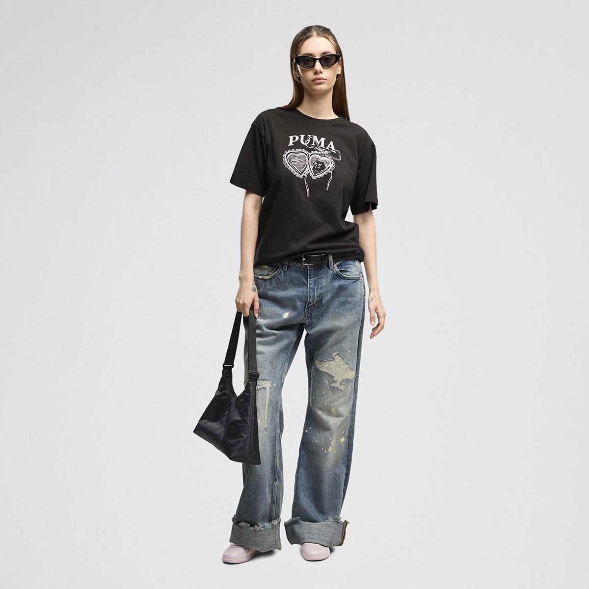 Remera Puma Graphics Relaxed Mujer,  image number null