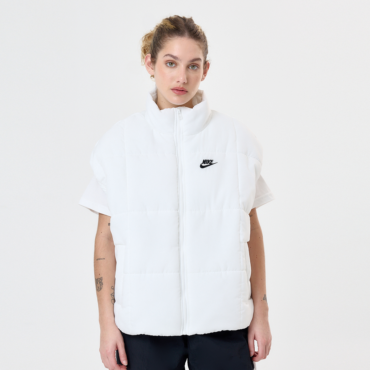 Chaleco nike mujer blanco best sale