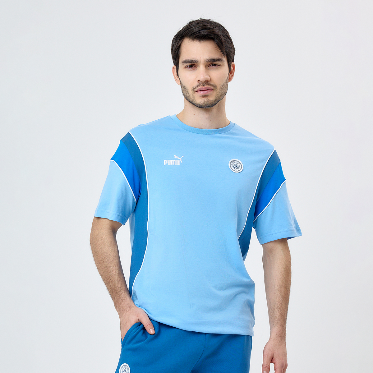 Remera Manchester City Puma Archive Hombre,  image number null