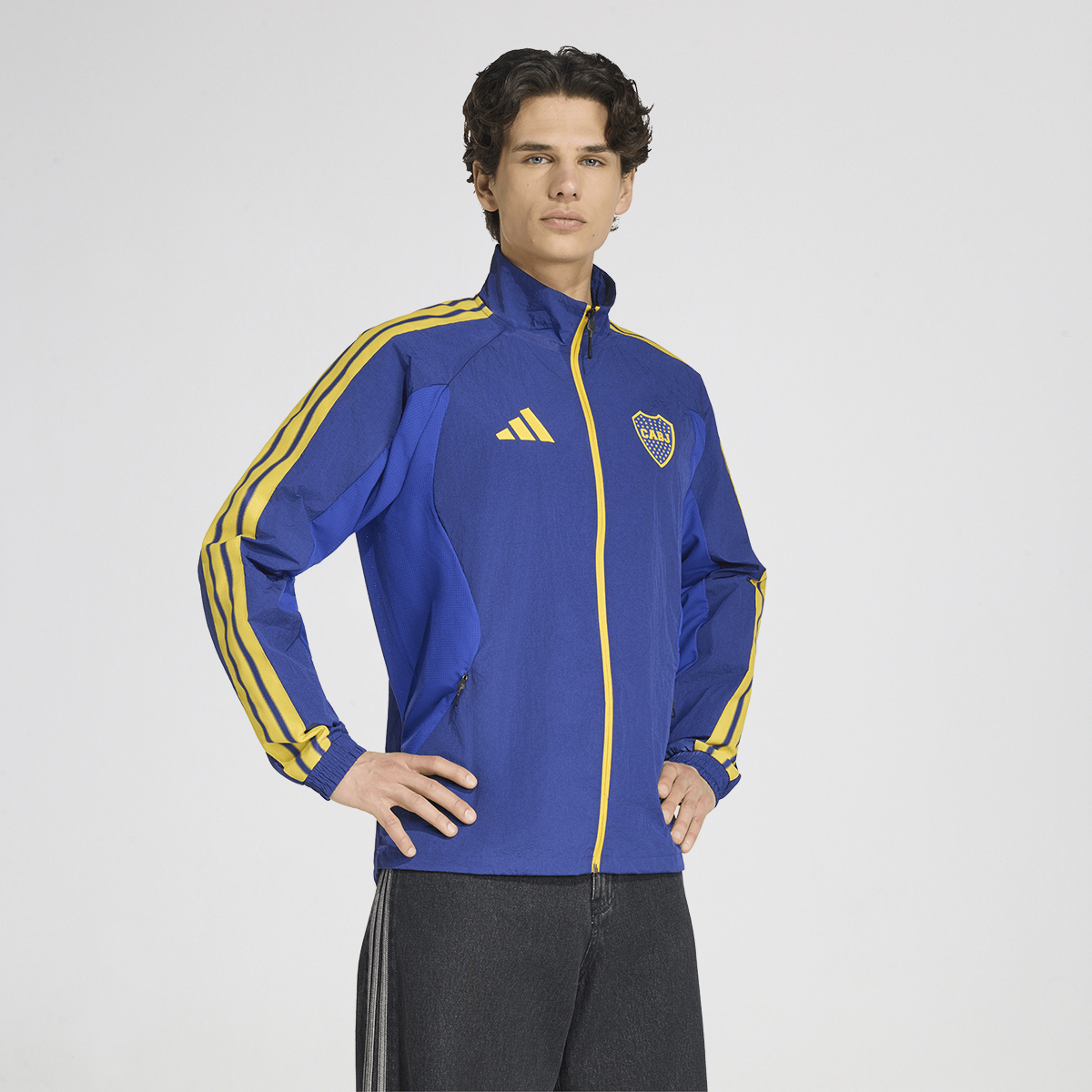 Buzo con cierre Boca Juniors adidas Titular 26 27 Hombre,  image number null