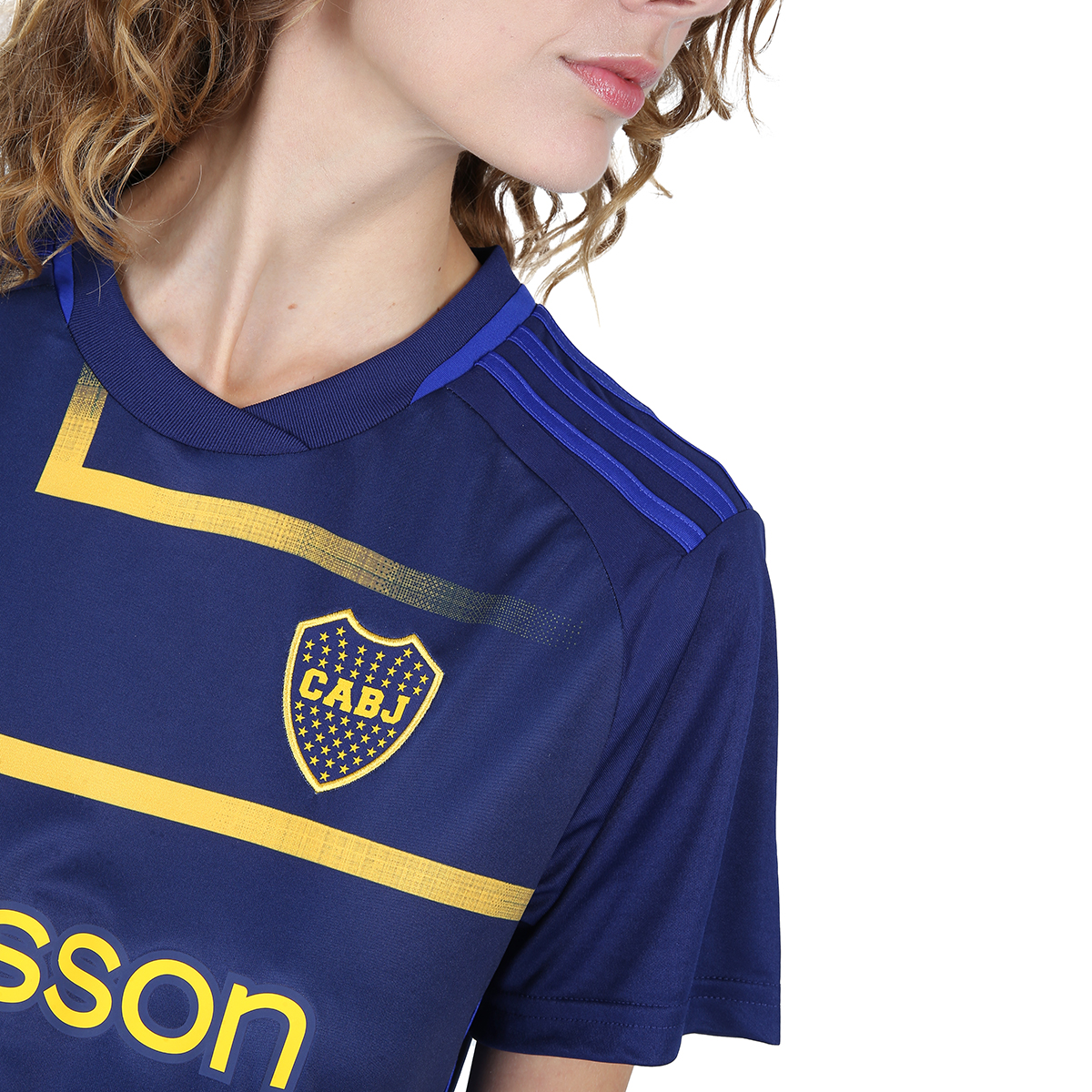 Camiseta Boca Juniors adidas Alternativa 23/24 Mujer,  image number null