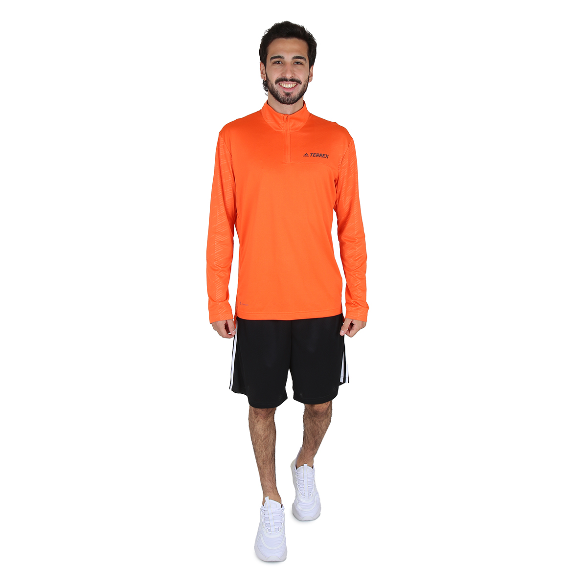 Remera Outdoor adidas Terrex Multi Half-Zip Hombre,  image number null