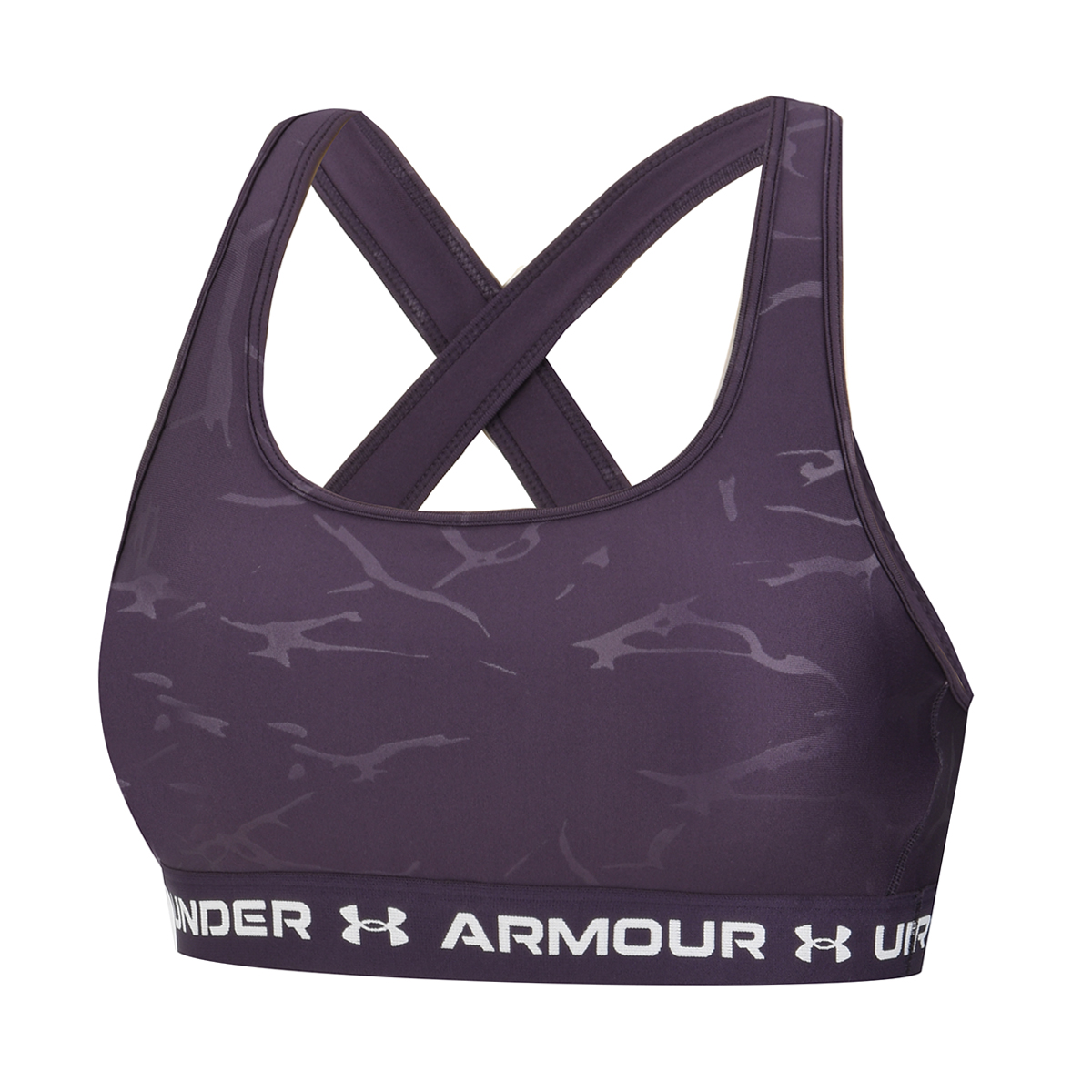 Top Entrenamiento Under Armour Crossback Mid Emboss Mujer