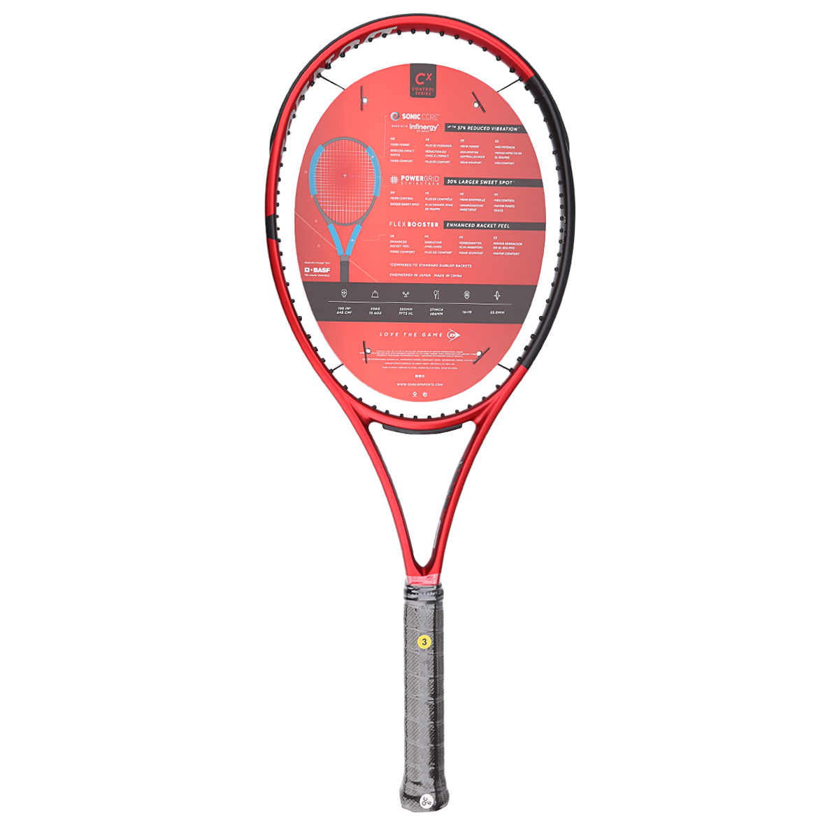 Raqueta Dunlop Cx 400 Tour Grip 3 | Dexter