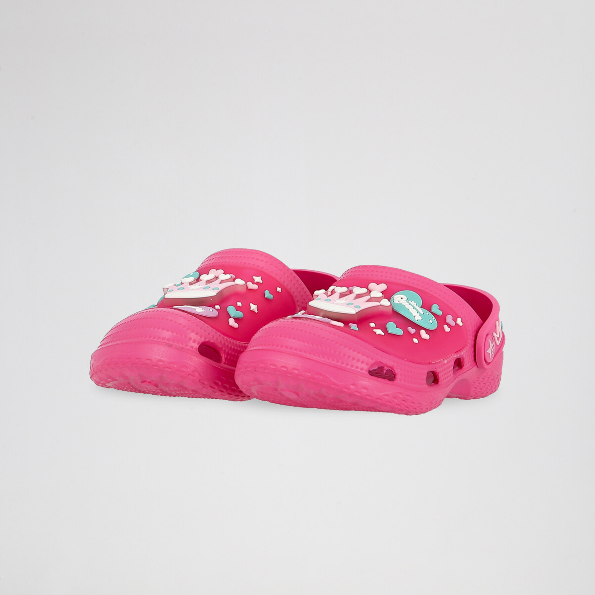 Zuecos Footy Queen con Luz Infantil goma,  image number null