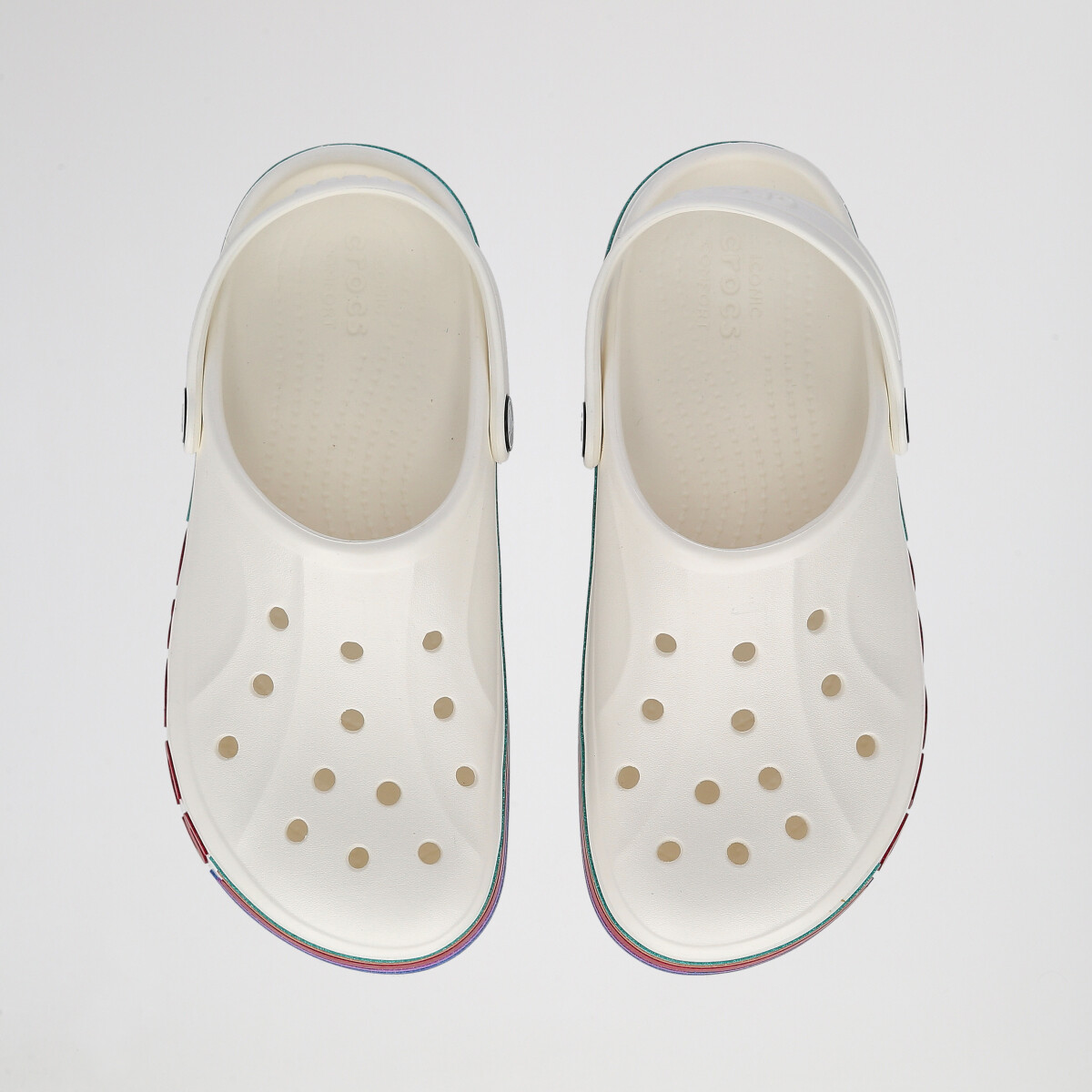 Zuecos Crocs Bayaband Rainbow Clog Infantil,  image number null