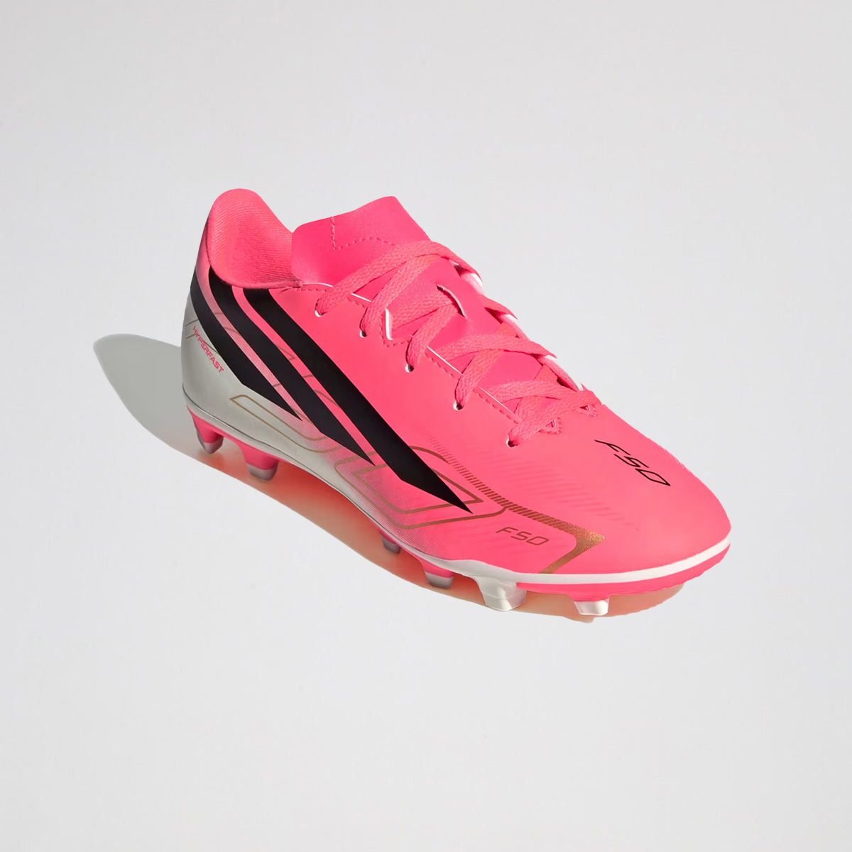 Botines F&uacute;tbol adidas F50 Hyperfast Club FG/MG Infantil,  image number null