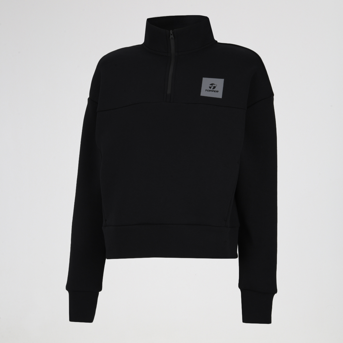 Buzo Topper Entrenamiento 1/2 Zip Pro Fleece Mujer,  image number null