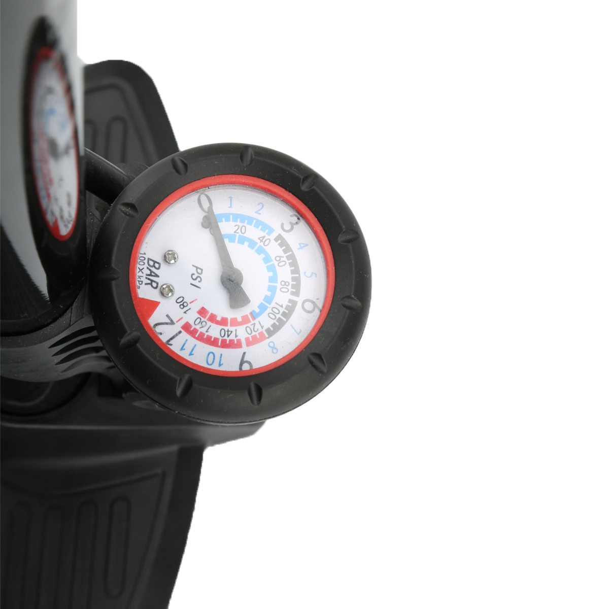 Inflador M-Wave De Pie Con Manometro,  image number null