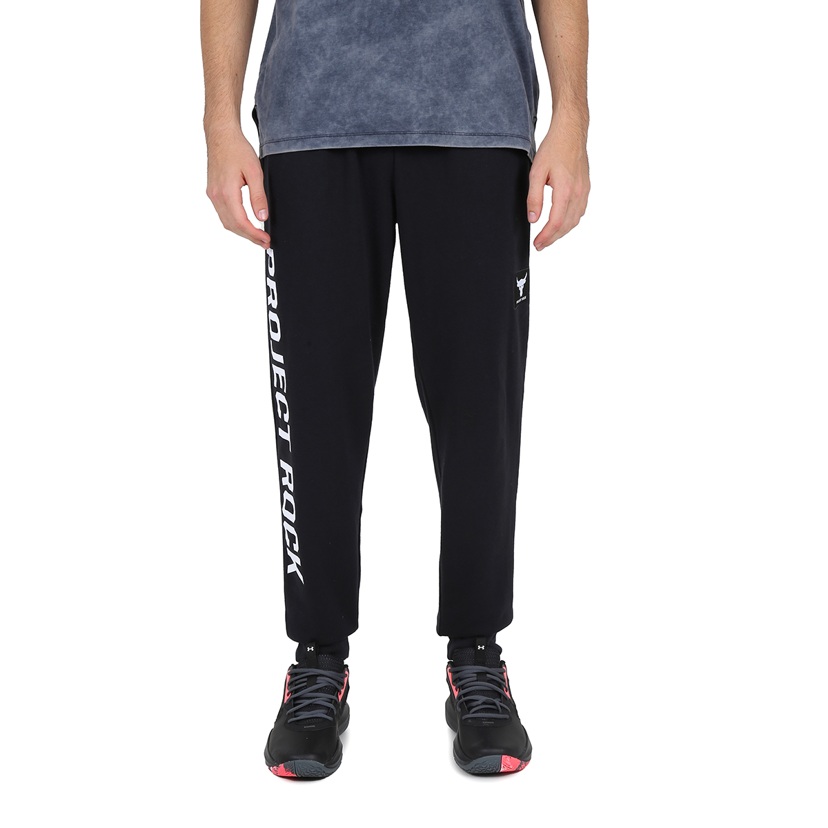 Pantalón Entrenamiento Under Armour Project Rock Terry Jogger Hombre,  image number null