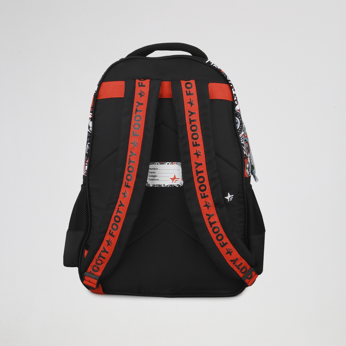 Mochila Footy Espalda Dream Team 18 Ni&ntilde;o con estuche y lapiceras,  image number null