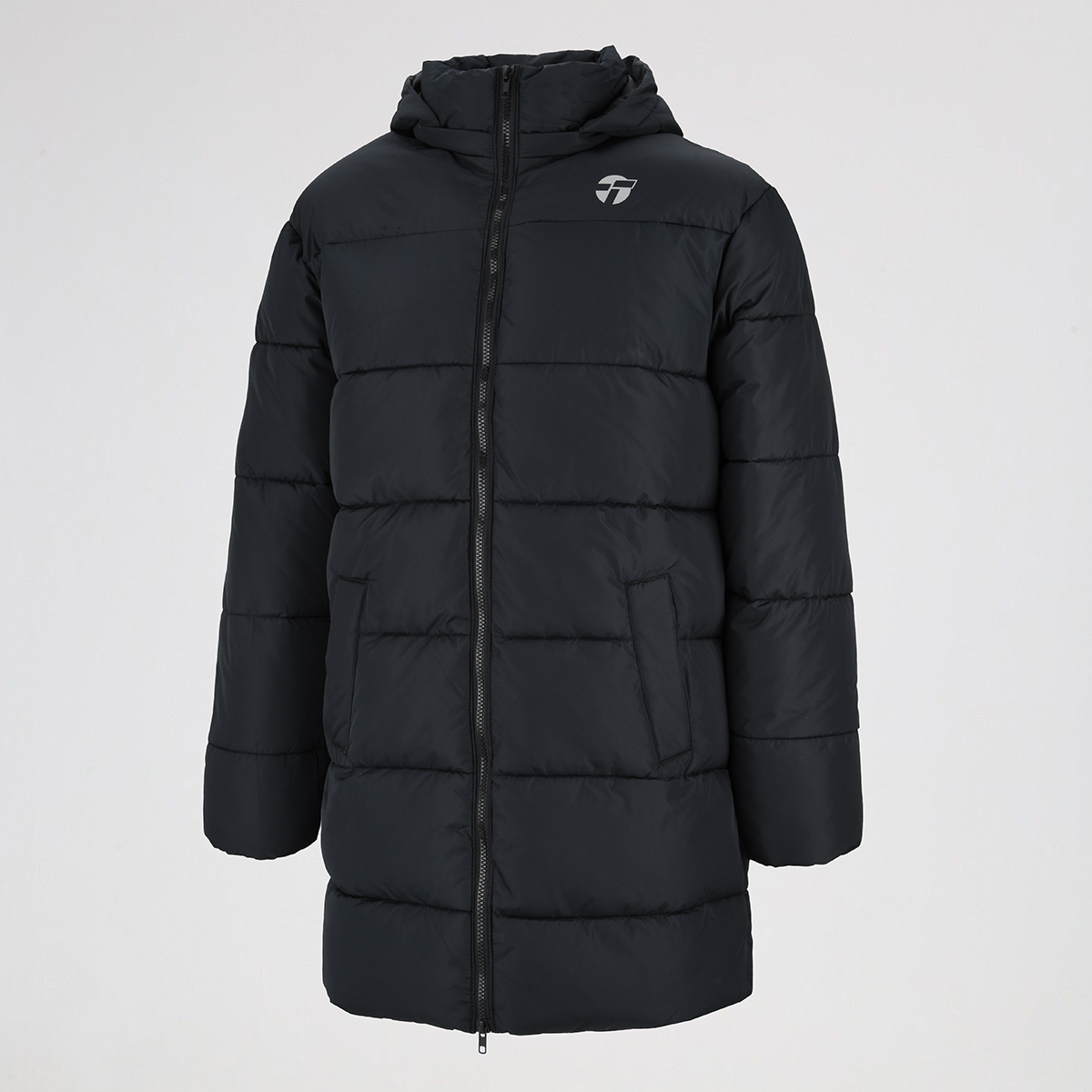 Campera Topper BS Puffer Long Hombre poli&eacute;ster,  image number null