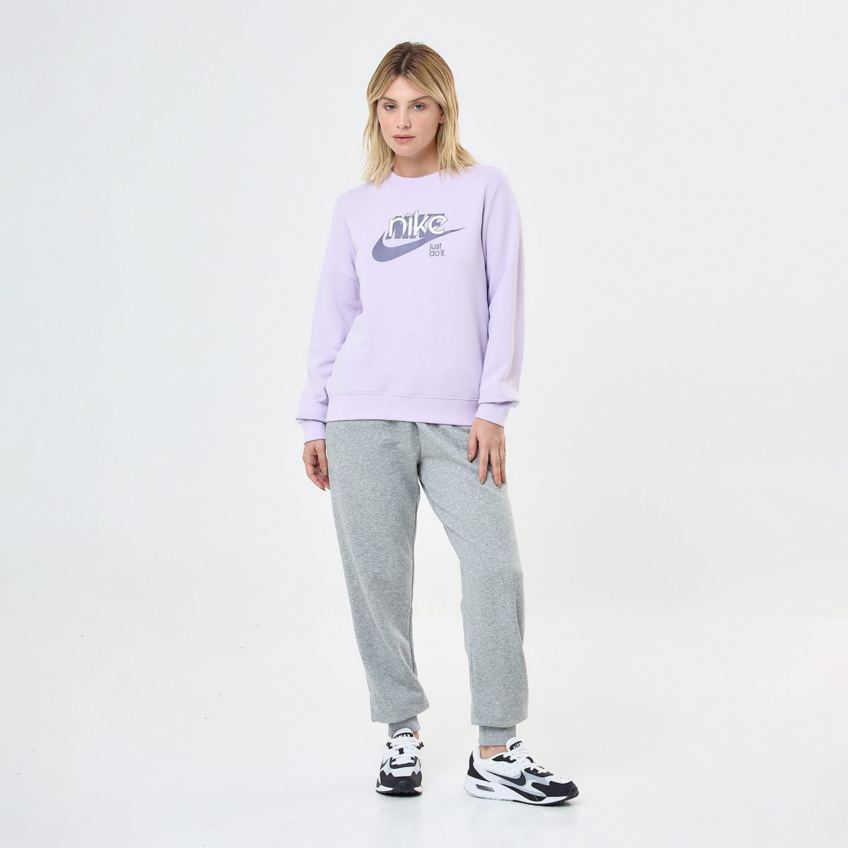 Buzo nike mujer gris hot sale