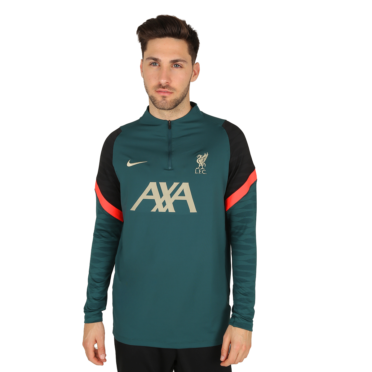 Buzo medio best sale cierre nike