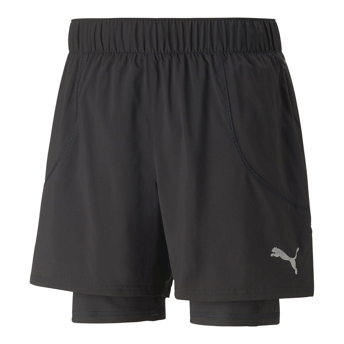 Short Puma 2 en 1 Run 5" Hombre,  image number null