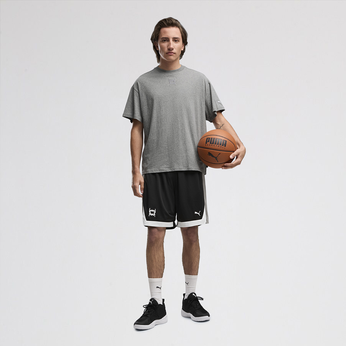 Short Entrenamiento Puma Fundamentals Mesh 8 Hombre,  image number null