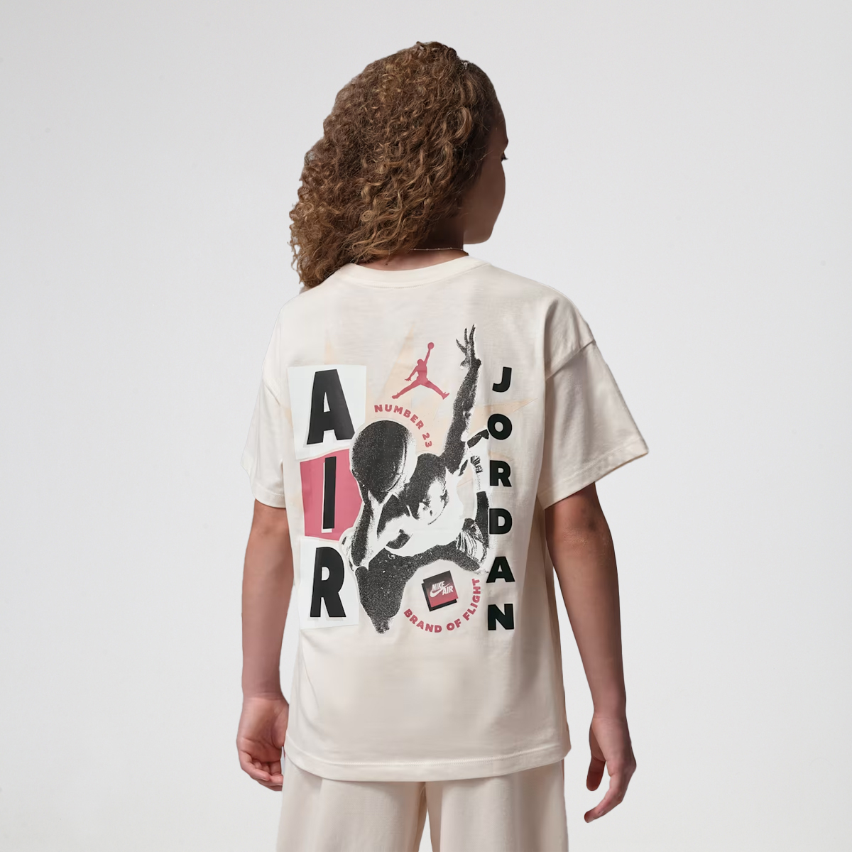 Remera Jordan Geo Burst Flight Ni&ntilde;a,  image number null