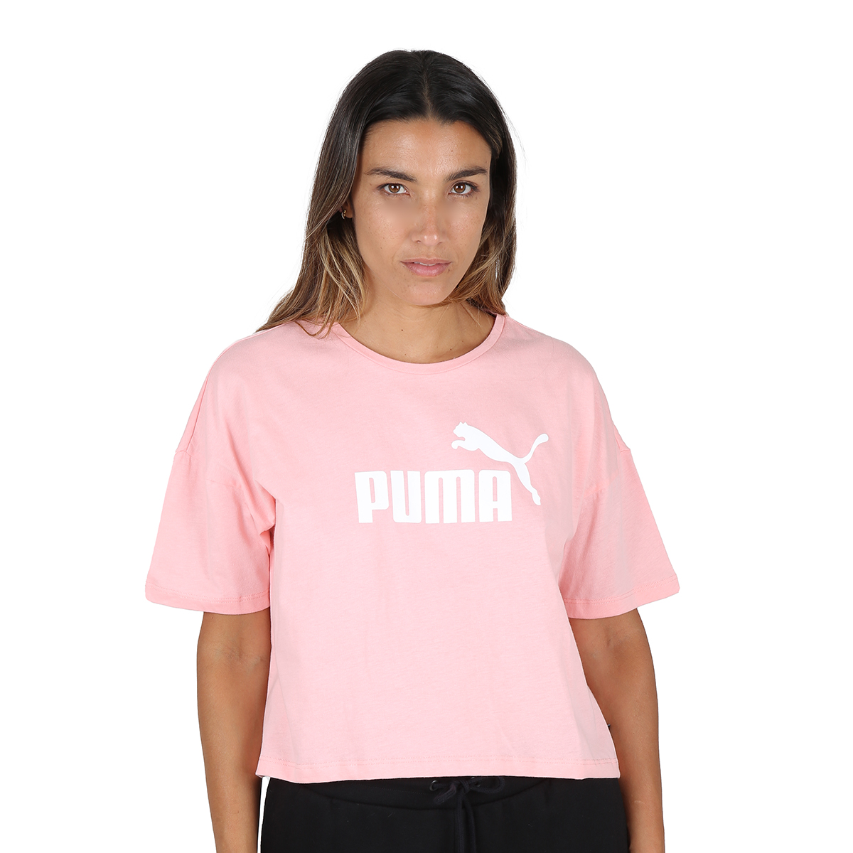 Top Entrenamiento Puma Essentials Crop Logo Mujer,  image number null