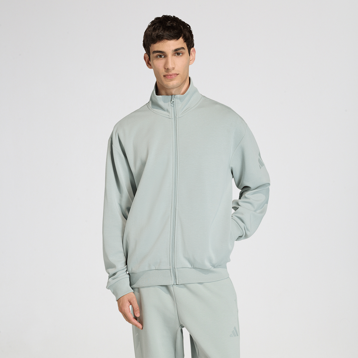 Buzo con Cierre adidas Soft Lux Track Hombre,  image number null