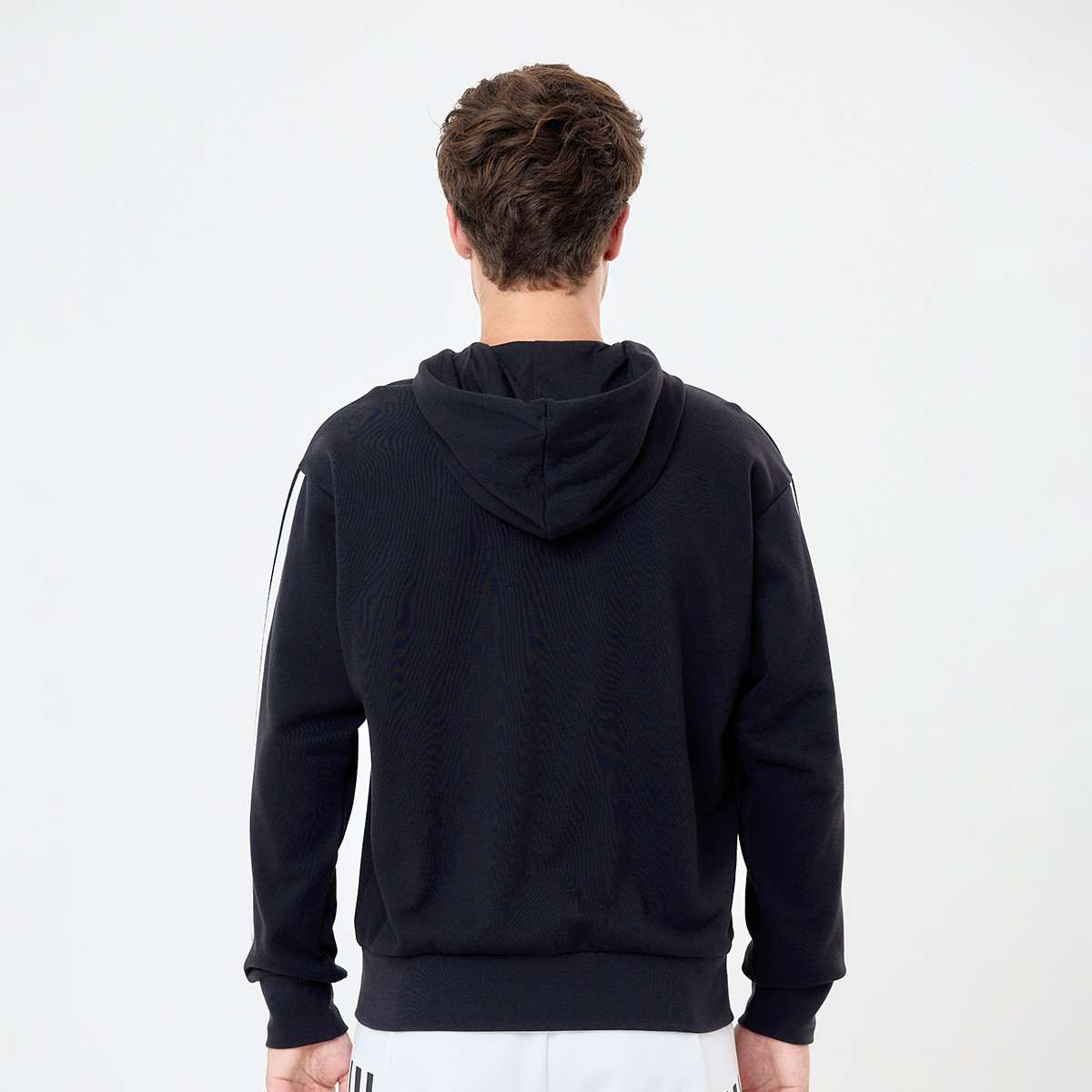 Campera adidas Essentials 3 Tiras French Terry para Hombre,  image number null