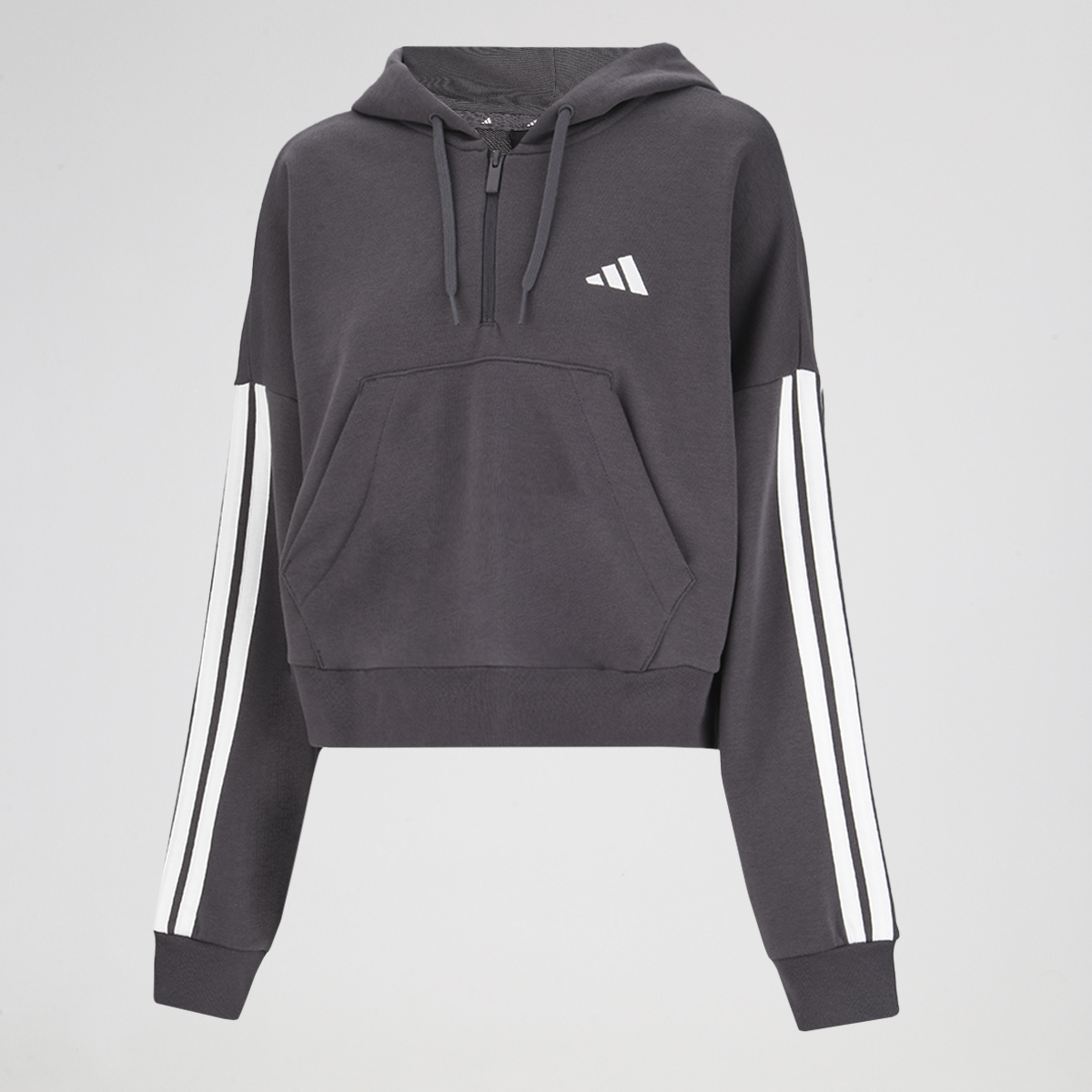 Buzo adidas Essentials Quarter-Zip 3 Tiras Mujer,  image number null