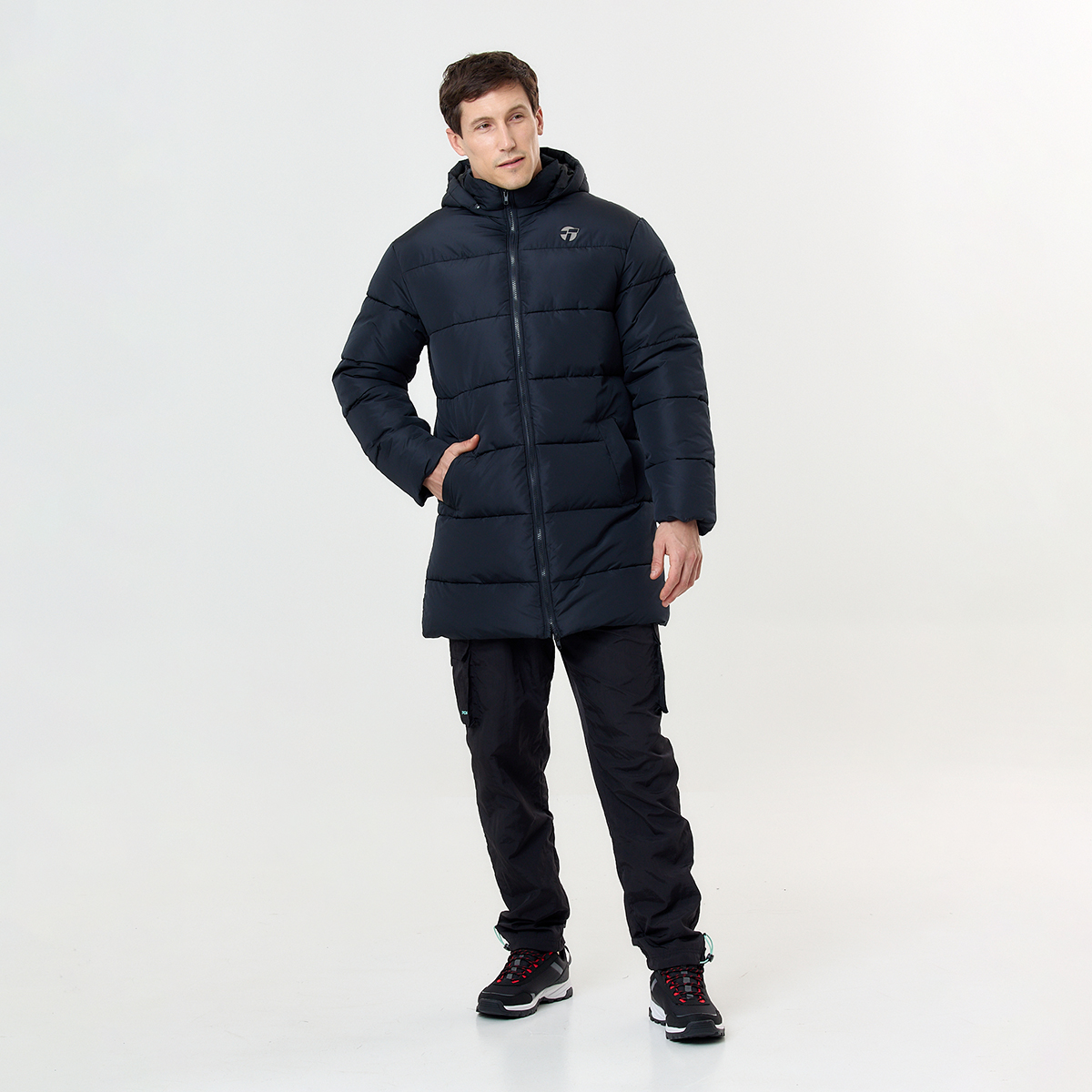 Campera Topper Bs Puffer Long Hombre,  image number null