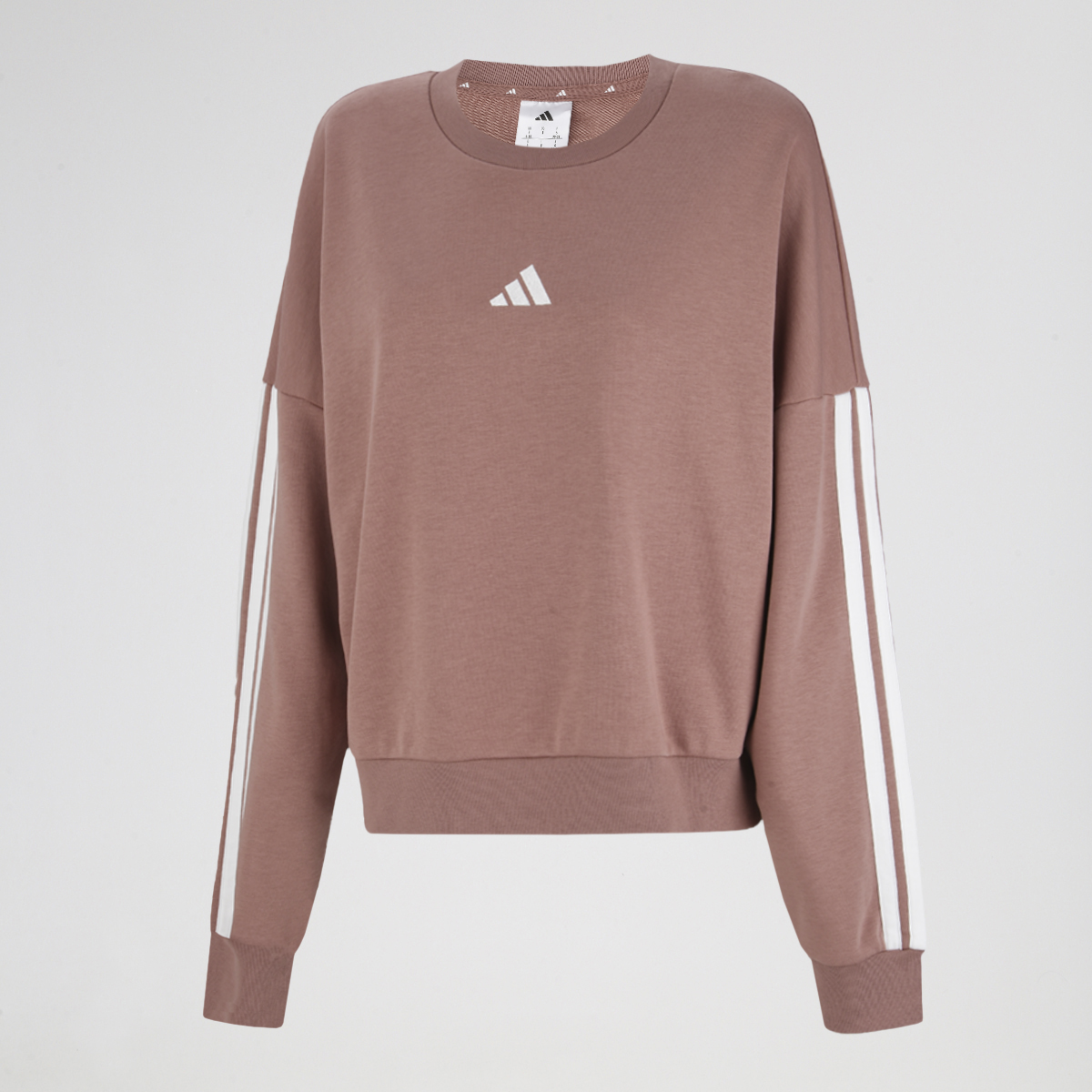 Buzo adidas Essentials 3 Tiras French Terry Mujer,  image number null