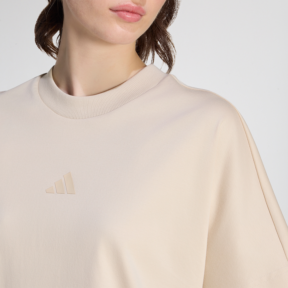Remera adidas Soft Lux Holgada Mujer,  image number null