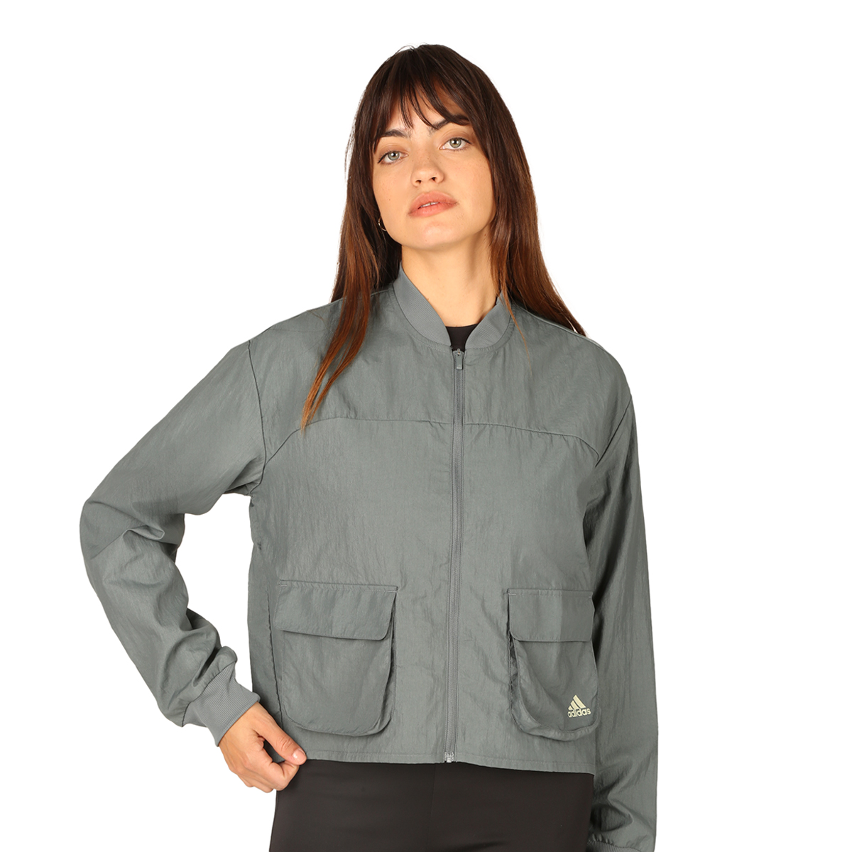 Campera adidas sales mujer nylon