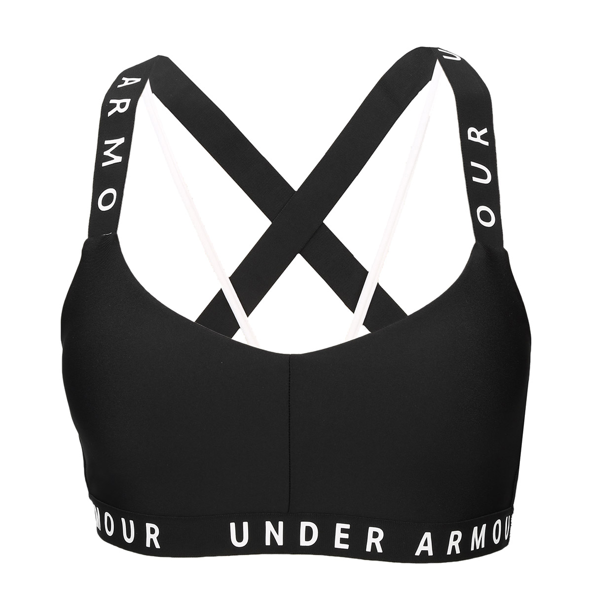 Top Under Armour Wordmark Strappy Sportlette,  image number null