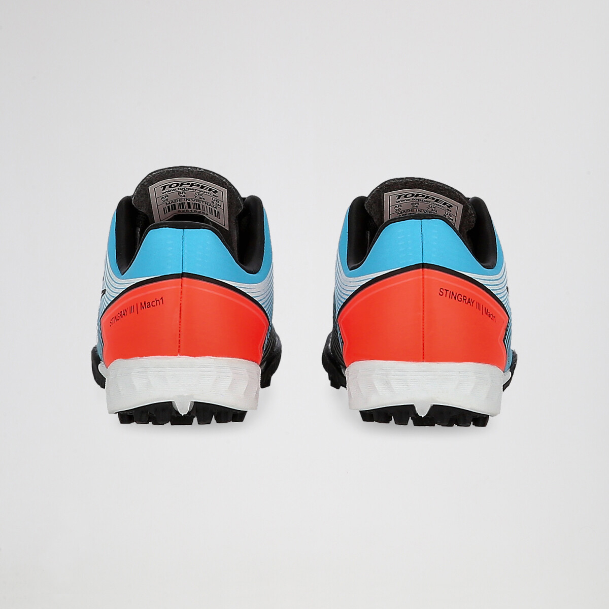 Botines F&uacute;tbol Topper Stingray III Mach TF Infantil,  image number null
