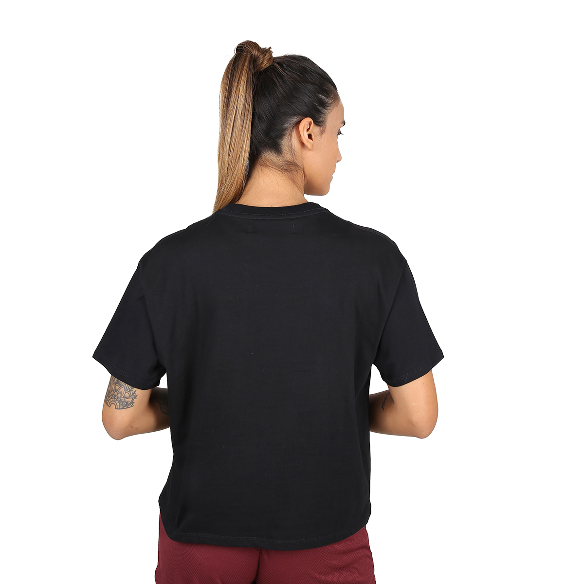 Remera Training Topper Loose Just Mujer,  image number null