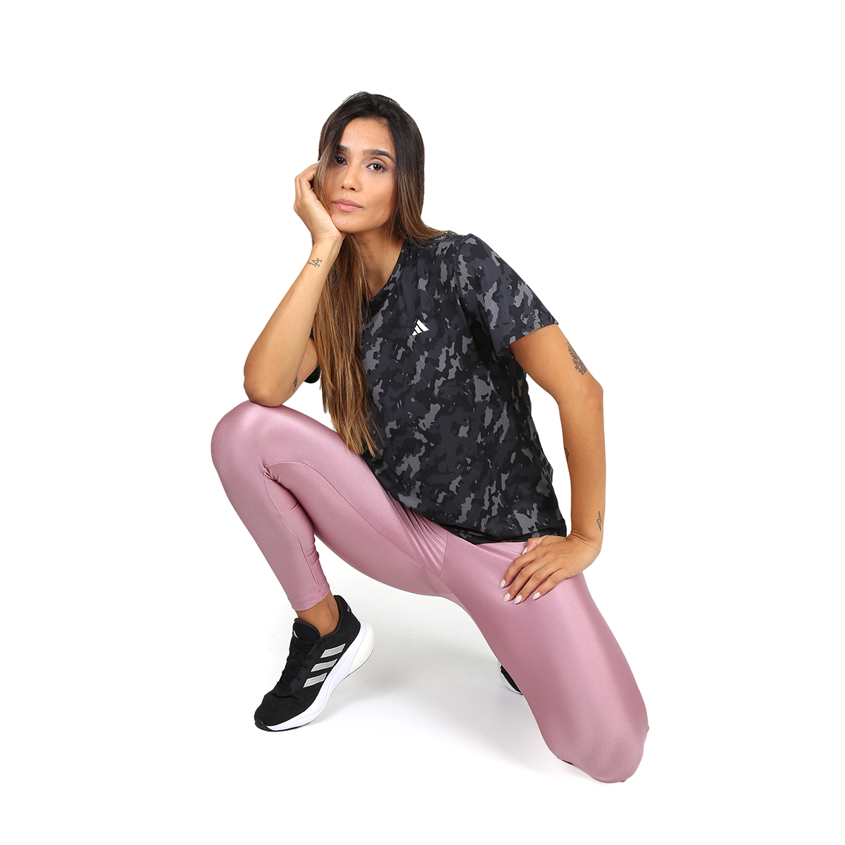Remera Running adidas Otr Aop Mujer,  image number null