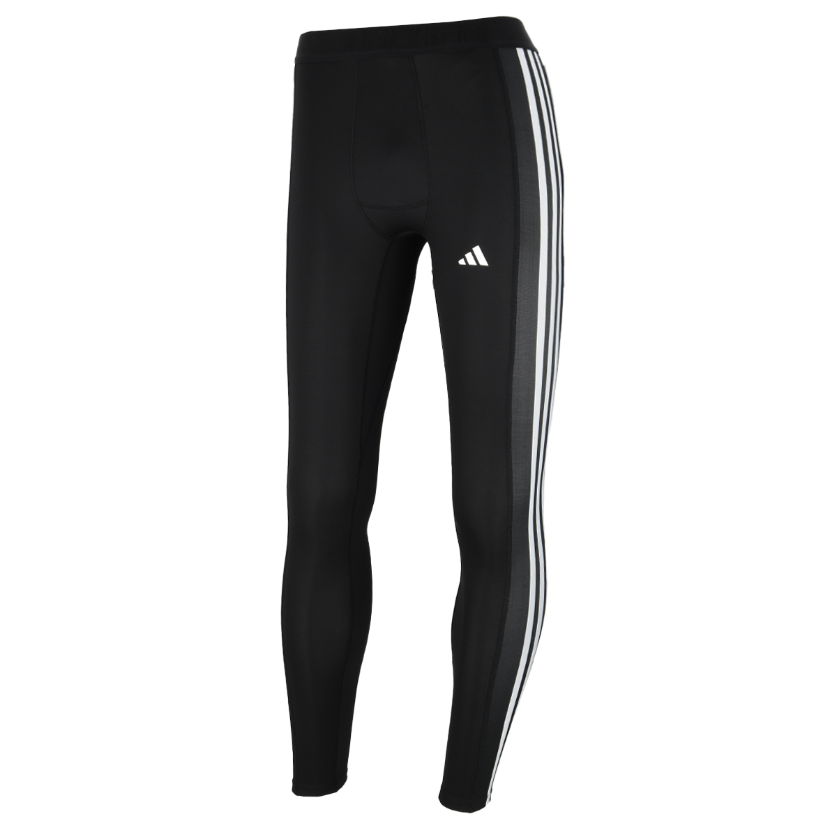 Calza Entrenamiento adidas Techfit 3 Tiras Hombre,  image number null