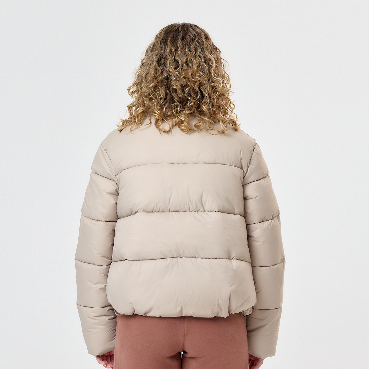 Campera Topper Puffer Cropped Mujer,  image number null