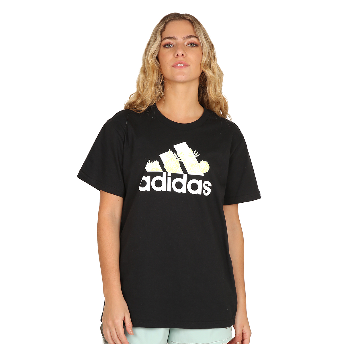 Remera adidas con flores store