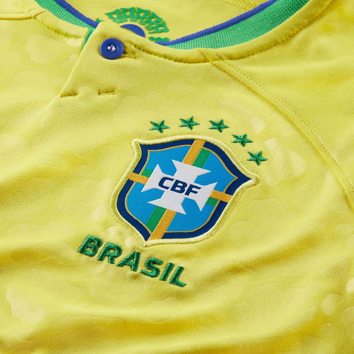 Camiseta Brasil Nike Titular Stadium 22/23 Infantil,  image number null