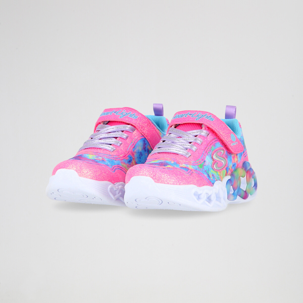 Zapatillas Skechers Infinite Heart Lights Infantil,  image number null