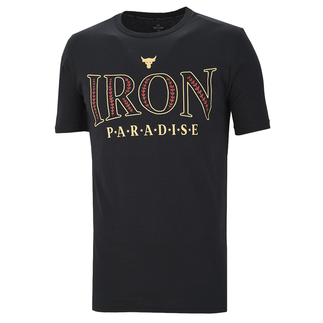 Remera Entrenamiento Under Armour Project Rock Iron Hombre,  image number null